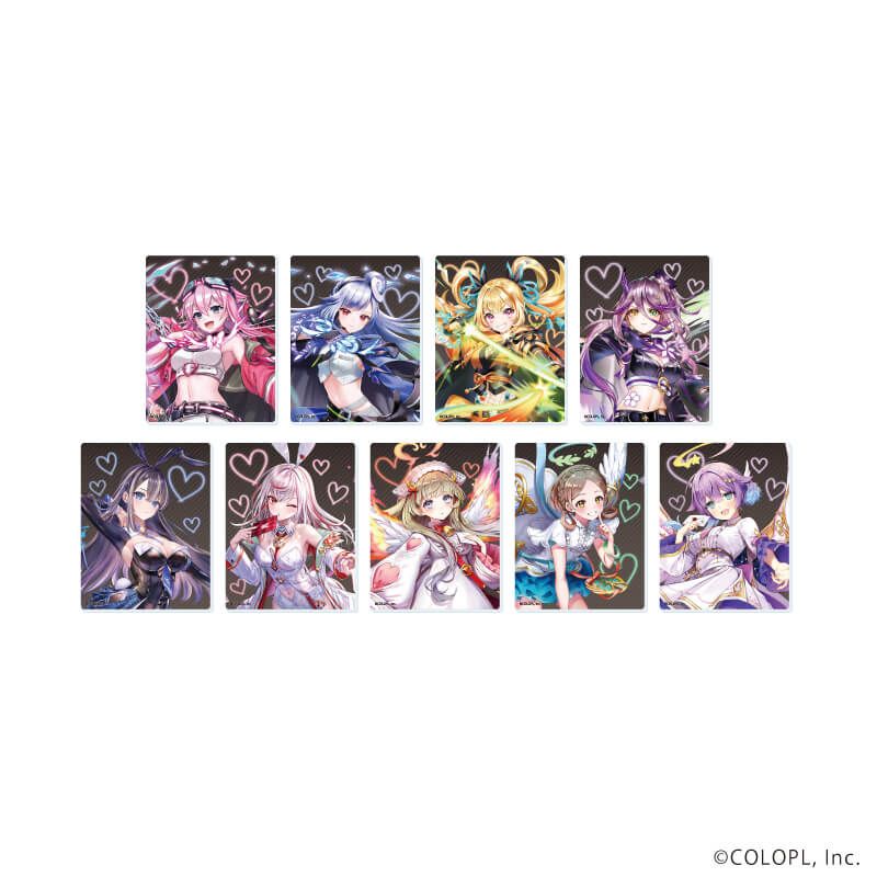 アクリルカード「白猫プロジェクト」07/ブラインド(9種)(公式イラスト)