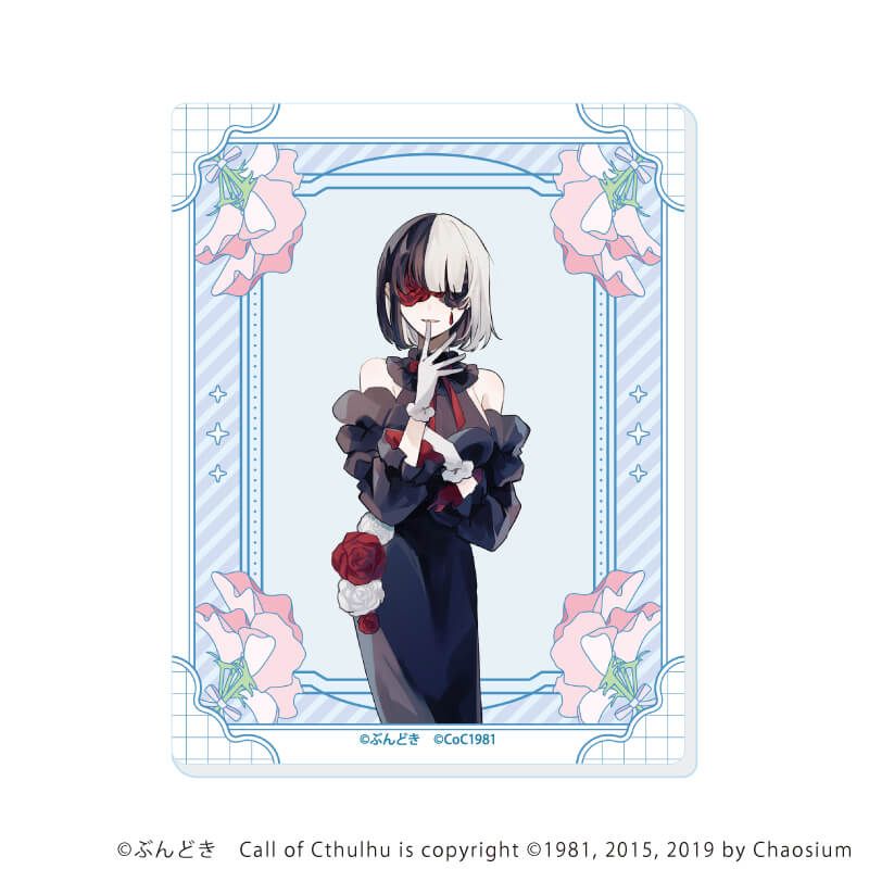 アクリルカード「咲って、スイートピー」04/鳴海 薔薇子(公式イラスト)