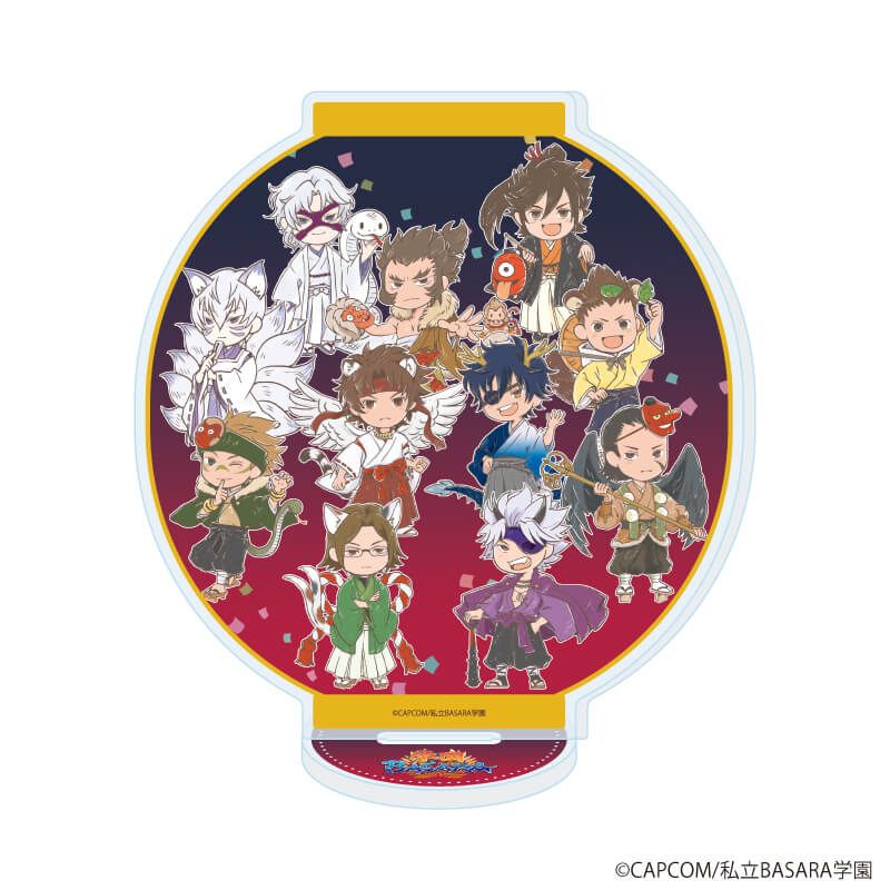 アクリルスタンド「学園BASARA」17/集合デザイン 百鬼夜行ver.(グラフアートイラスト)