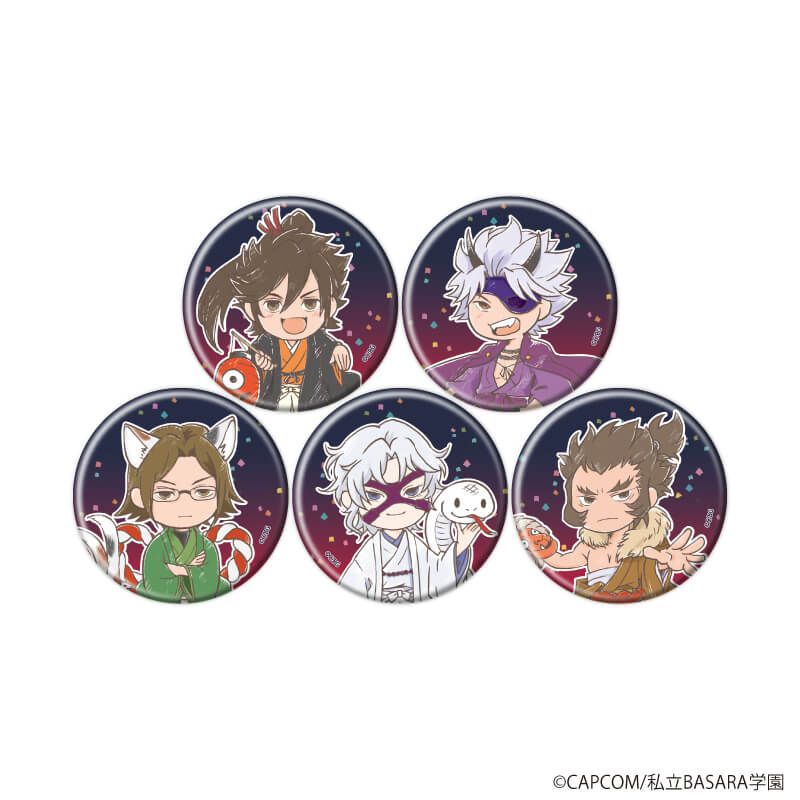 缶バッジ「学園BASARA」33/百鬼夜行ver. ブラインド(5種)(グラフアートイラスト)