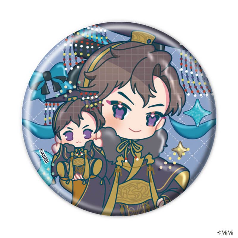 缶バッジ「二哈と彼の白猫師尊」15/ぬいぐるみver. コンプリートセット(全5種)(POP Artイラスト)