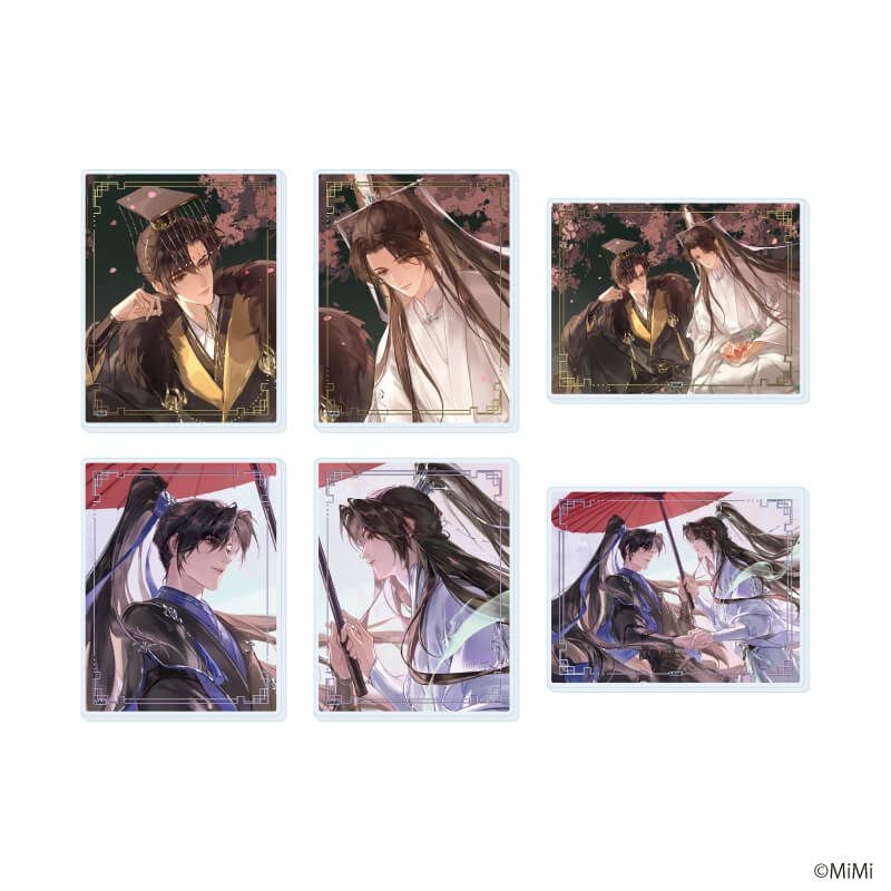 アクリルカード「二哈と彼の白猫師尊」11/七夕ver. コンプリートセット