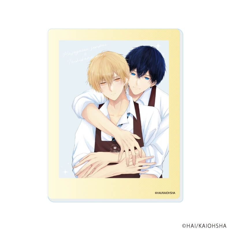 アクリルカード「長谷川先輩と橘くん」01/コンプリートセット(全5種)(公式&描き下ろしイラスト)