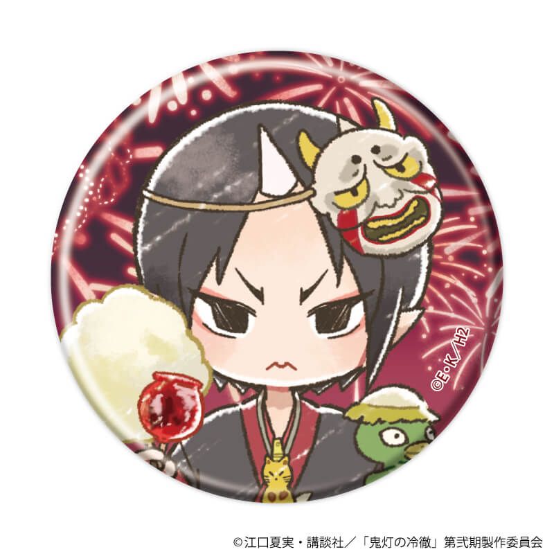缶バッジ「TVアニメ『鬼灯の冷徹』」16/花火大会ver. コンプリートセット(全12種)(グラフアートイラスト)