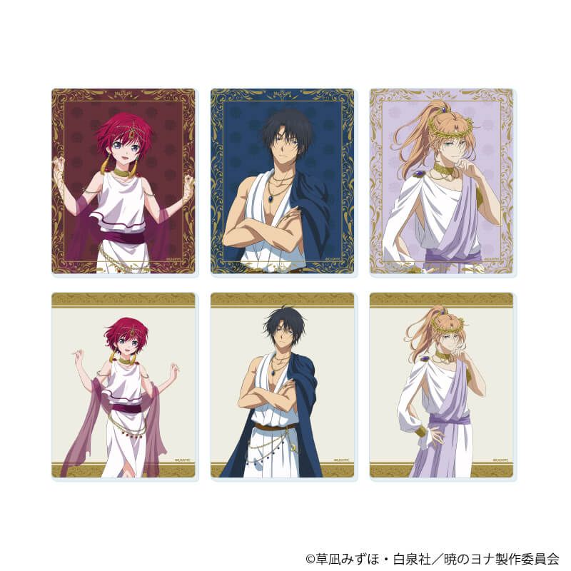 アクリルカード「暁のヨナ」12/ギリシャ風衣装ver. ブラインド(6種)(描き下ろしイラスト)