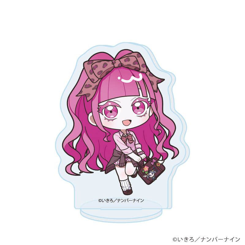 アクリルぷちスタンド「魔法少女ピンクブルー」01/ギャルver. ブラインド(8種)(公式&描き起こしイラスト)