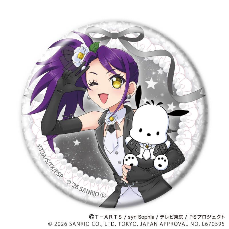 缶バッジ「プリティーシリーズ×サンリオキャラクターズ」02/BOX2