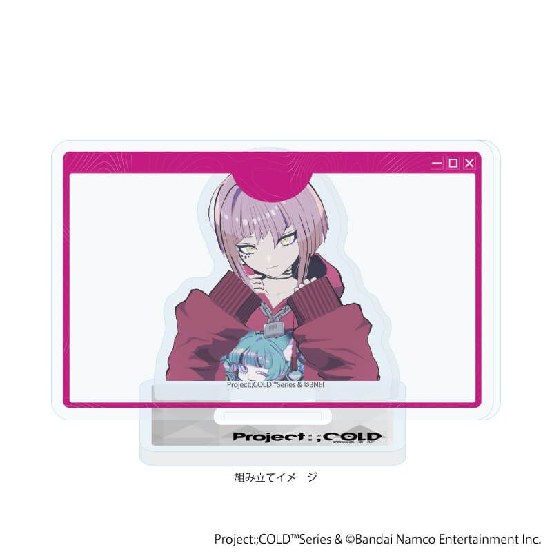 アクリルスタンドプレート「「Project:;COLD」シリーズ」05/墨田 季楽々(公式イラスト)