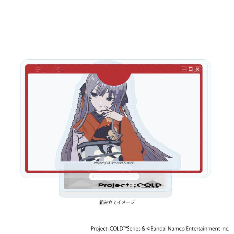 アクリルスタンドプレート「「Project:;COLD」シリーズ」01/風張 美聡(公式イラスト)