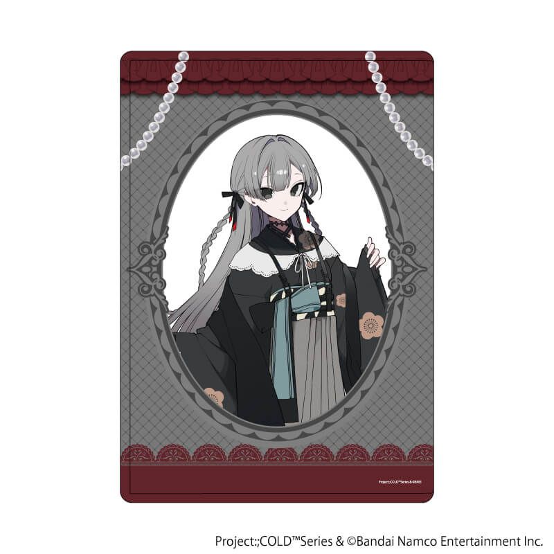 キャラクリアケース「「Project:;COLD」シリーズ」01/風張 美聡 ゴシックver.(描き下ろしイラスト)
