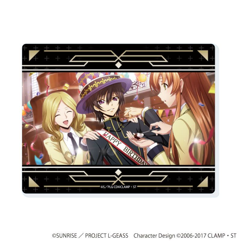 アクリルカード「コードギアス 反逆のルルーシュ ロストストーリーズ」03/コンプリートセット(全10種)(公式イラスト)