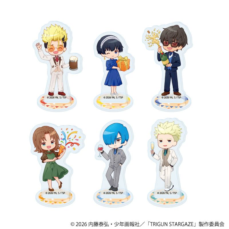 アクリルぷちスタンド「TRIGUN STARGAZE」04/コンプリートセット(全6種)(グラフアート)