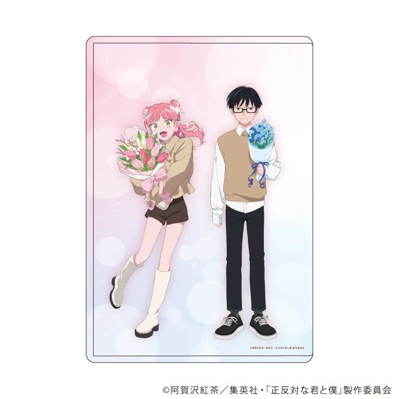 キャラクリアケース「TVアニメ『正反対な君と僕』」07/鈴木&谷 花ver.(描き下ろしイラスト)