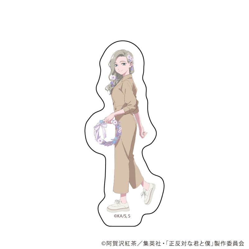 ダイカットスマホステッカー「TVアニメ『正反対な君と僕』」12/東 花ver.(描き下ろしイラスト)