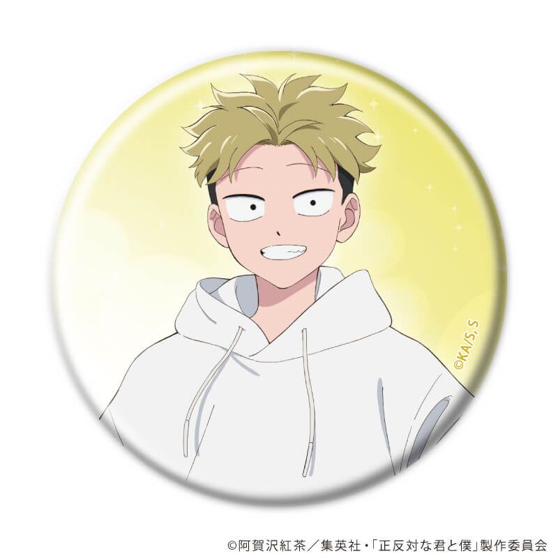 缶バッジ「TVアニメ『正反対な君と僕』」03/花ver. コンプリートセット(全6種)(描き下ろしイラスト)