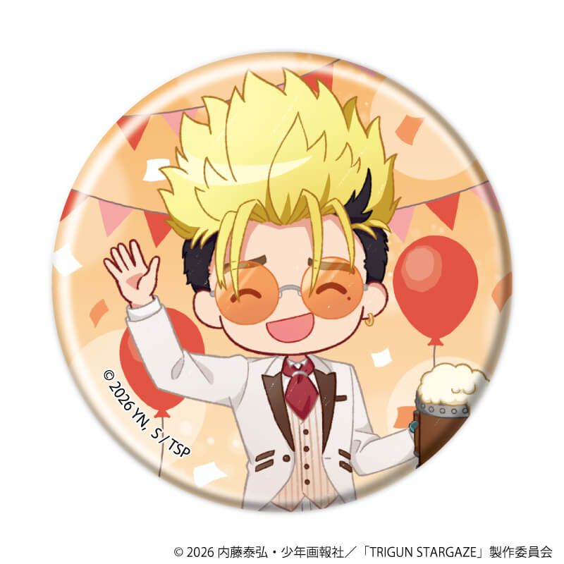 缶バッジ「TRIGUN STARGAZE」08/トレーディング(6種)(グラフアート)