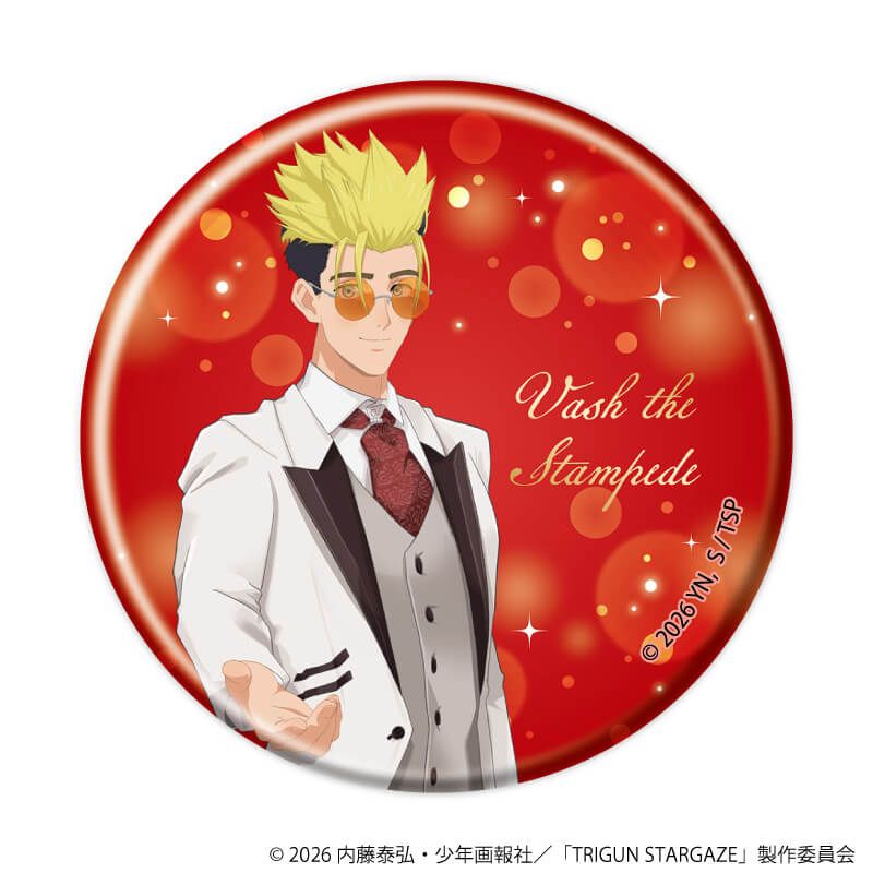 缶バッジ「TRIGUN STARGAZE」07/トレーディング(5種)(描き下ろし)