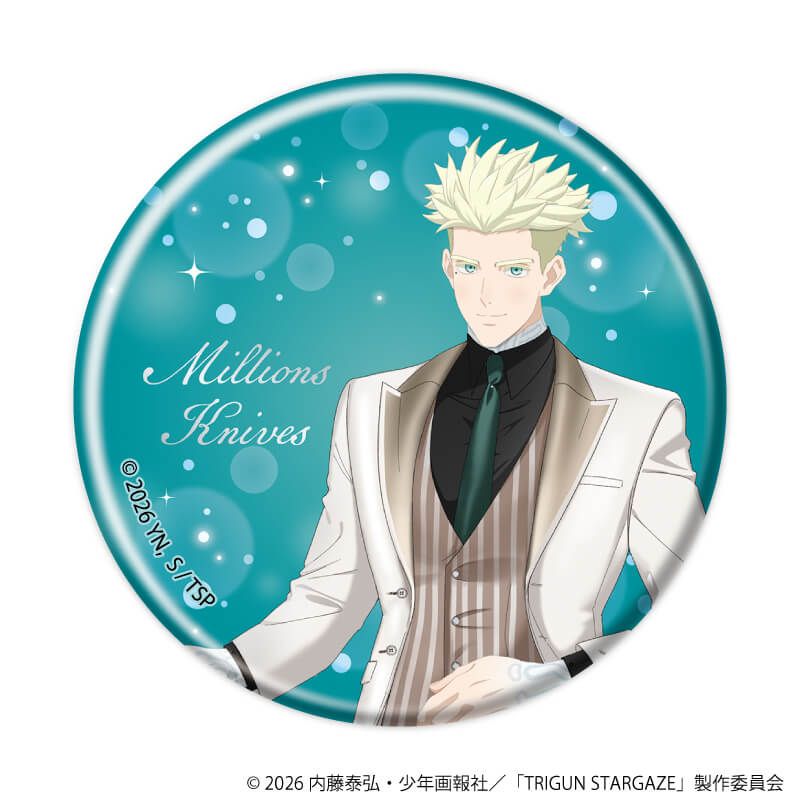 缶バッジ「TRIGUN STARGAZE」07/トレーディング(5種)(描き下ろし)