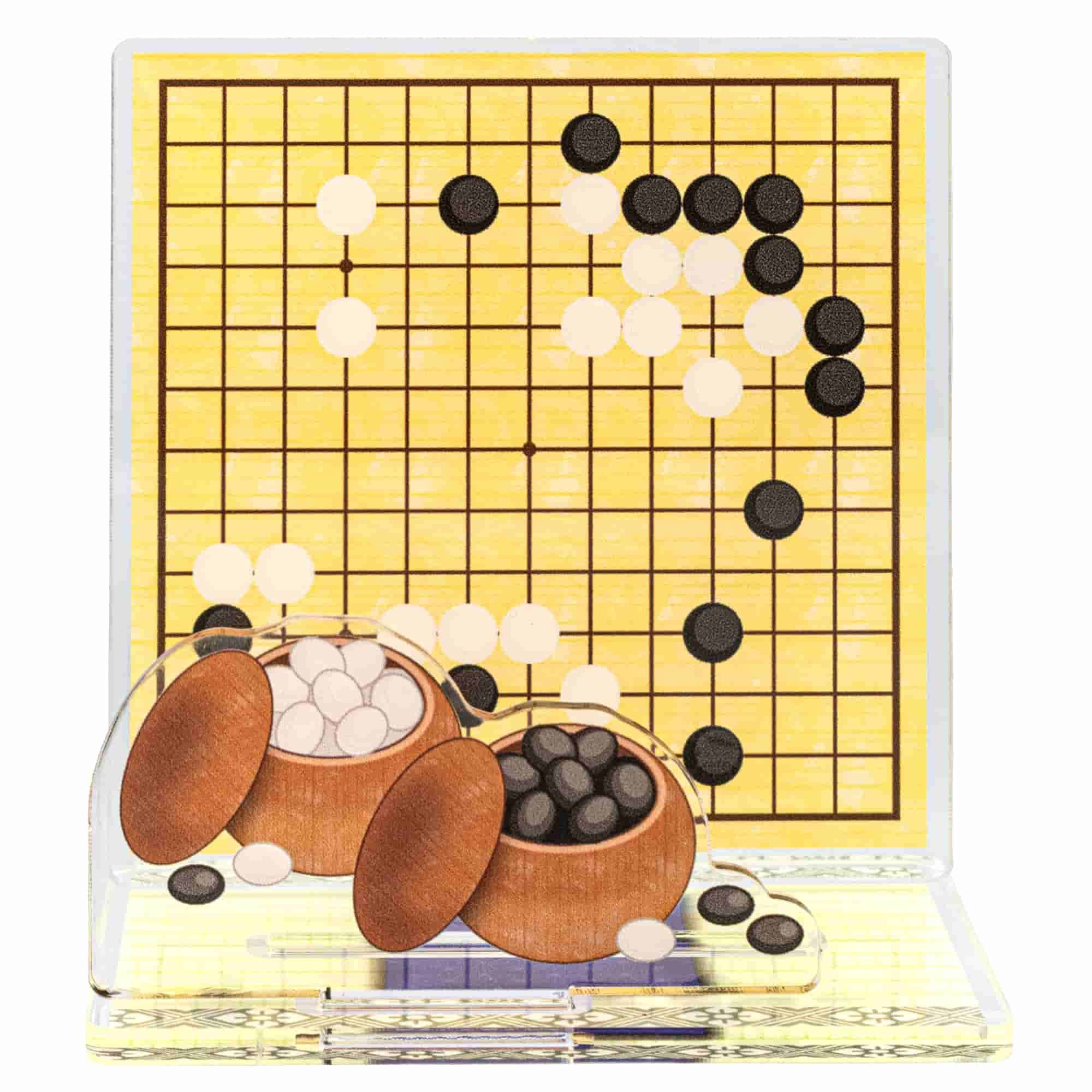 推し活背景ジオラマぷち45/囲碁【推し活】