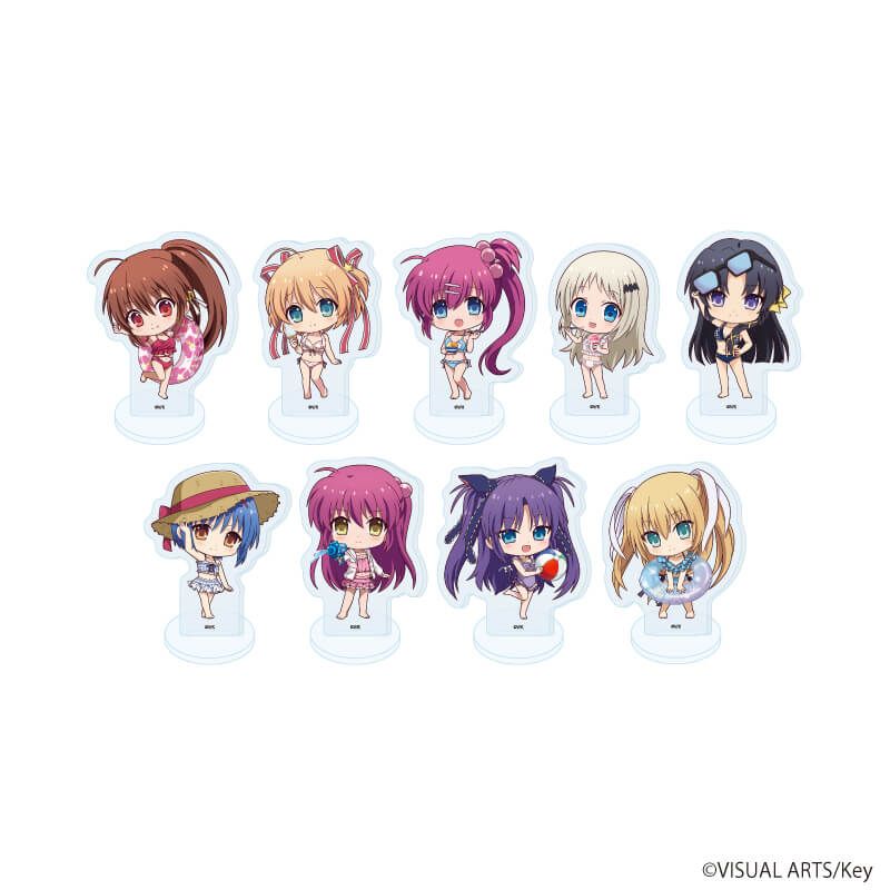 アクリルぷちスタンド「リトルバスターズ！」01/コンプリートセット(全9種)(ミニキャライラスト)