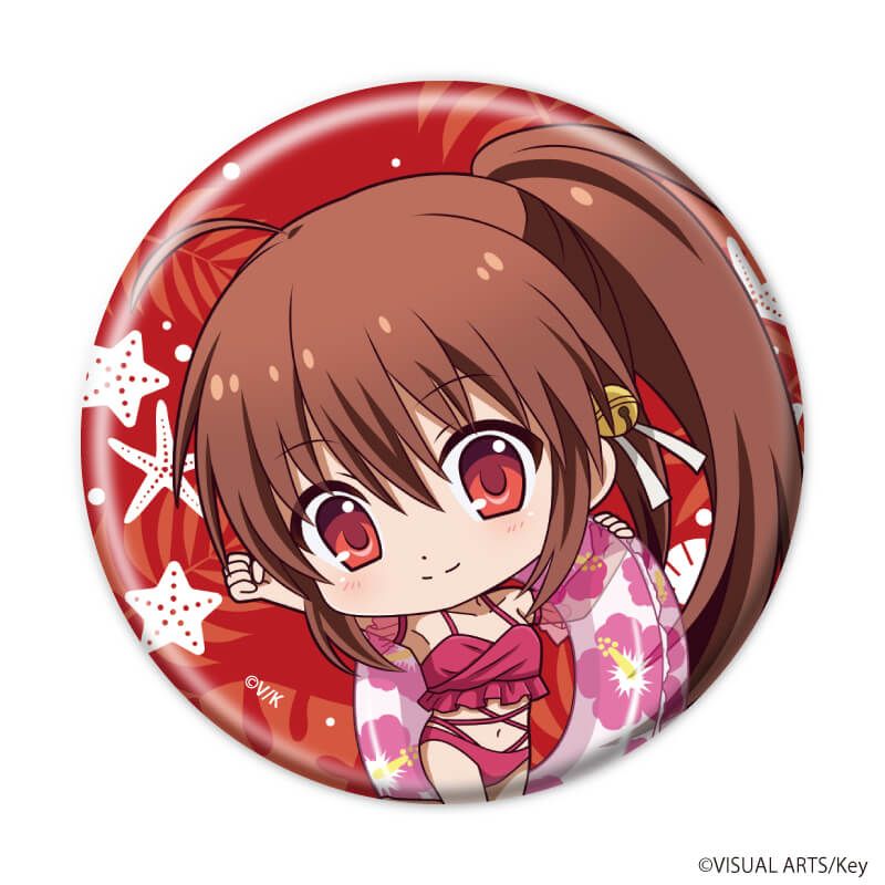 缶バッジ「リトルバスターズ！」01/コンプリートセット(全9種)(ミニキャライラスト)