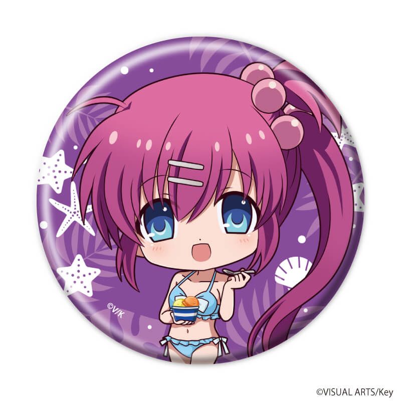 缶バッジ「リトルバスターズ！」01/コンプリートセット(全9種)(ミニキャライラスト)