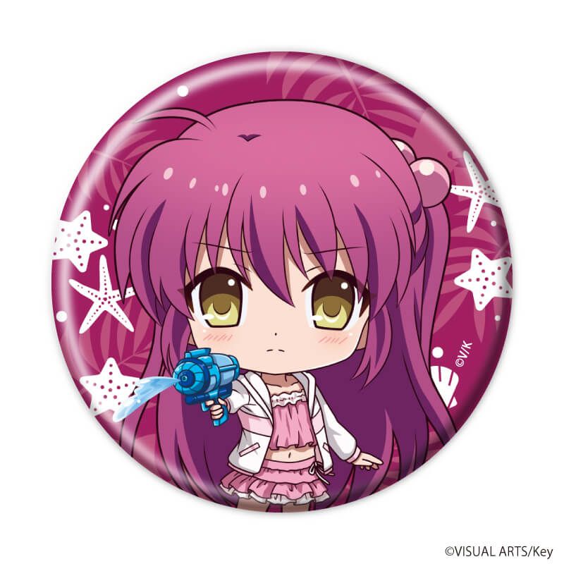 缶バッジ「リトルバスターズ！」01/コンプリートセット(全9種)(ミニキャライラスト)