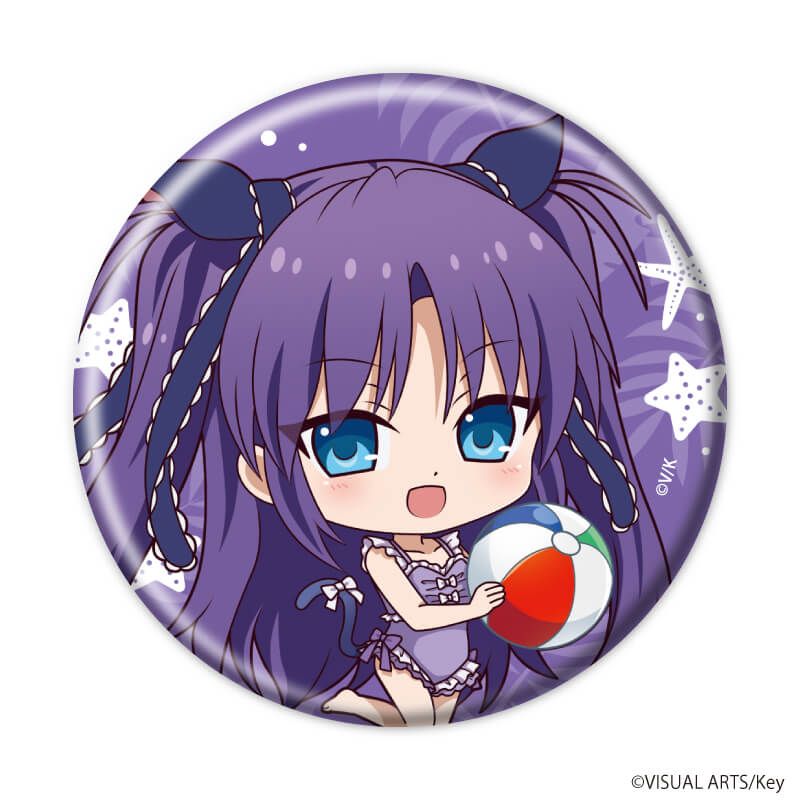 缶バッジ「リトルバスターズ！」01/コンプリートセット(全9種)(ミニキャライラスト)