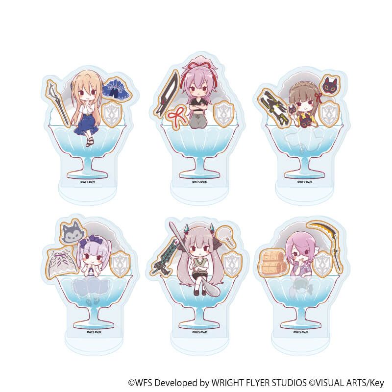 アクリルぷちスタンド「ヘブンバーンズレッド」36/コンプリートセット(全6種)第30G部隊(グラフアートイラスト)
