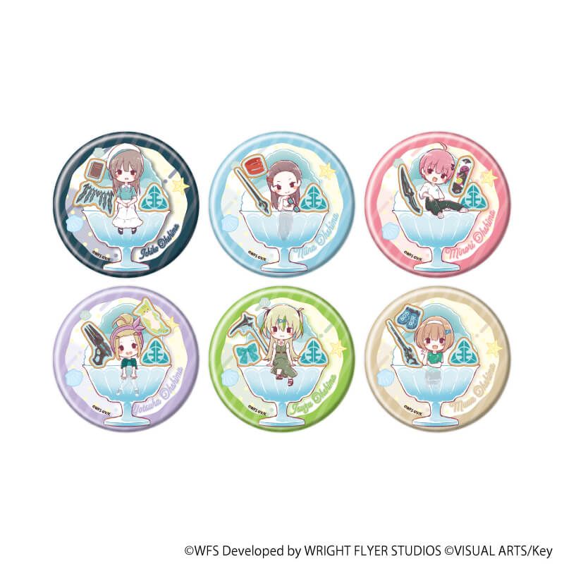 缶バッジ「ヘブンバーンズレッド」46/コンプリートセット(全6種)第31E部隊(グラフアートイラスト)