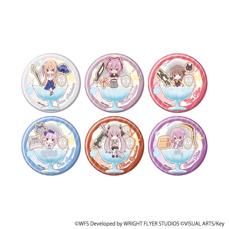 缶バッジ「ヘブンバーンズレッド」45/コンプリートセット(全6種)第30G部隊(グラフアートイラスト)