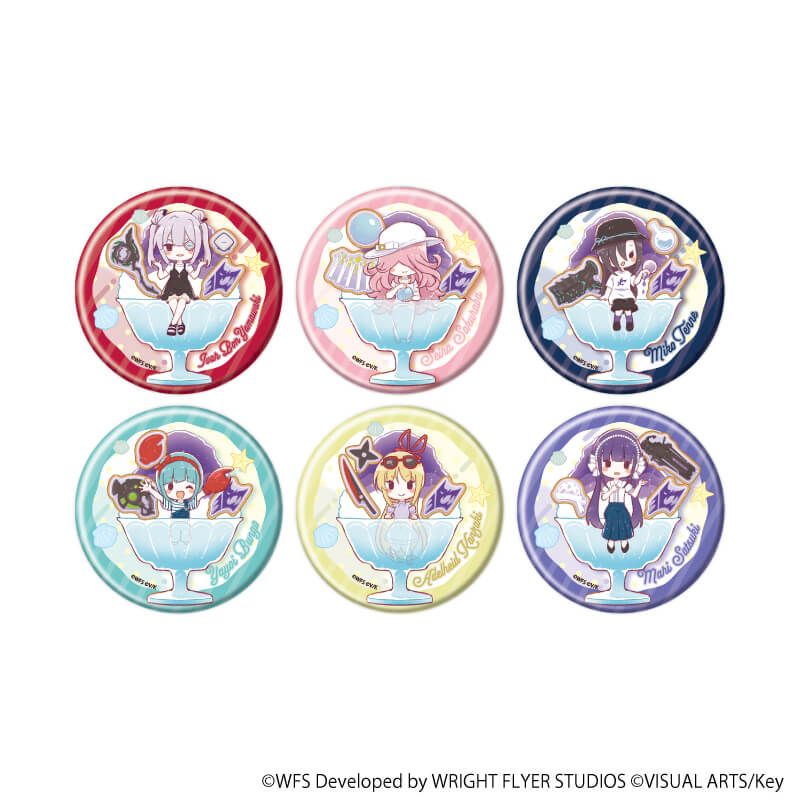 缶バッジ「ヘブンバーンズレッド」44/コンプリートセット(全6種)第31C部隊(グラフアートイラスト)