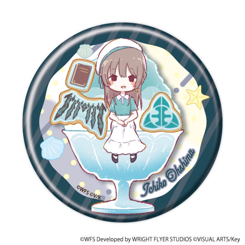 缶バッジ「ヘブンバーンズレッド」46/ブラインド(6種)第31E部隊(グラフアートイラスト)