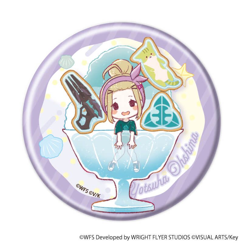 缶バッジ「ヘブンバーンズレッド」46/ブラインド(6種)第31E部隊(グラフアートイラスト)