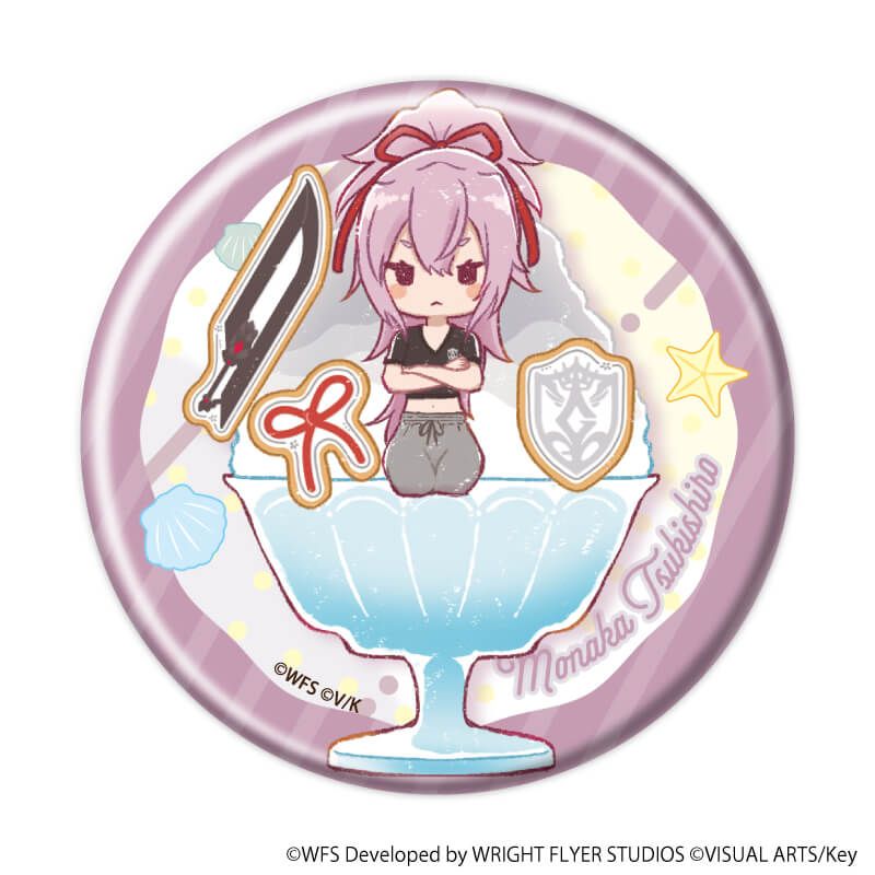 缶バッジ「ヘブンバーンズレッド」45/ブラインド(6種)第30G部隊(グラフアートイラスト)