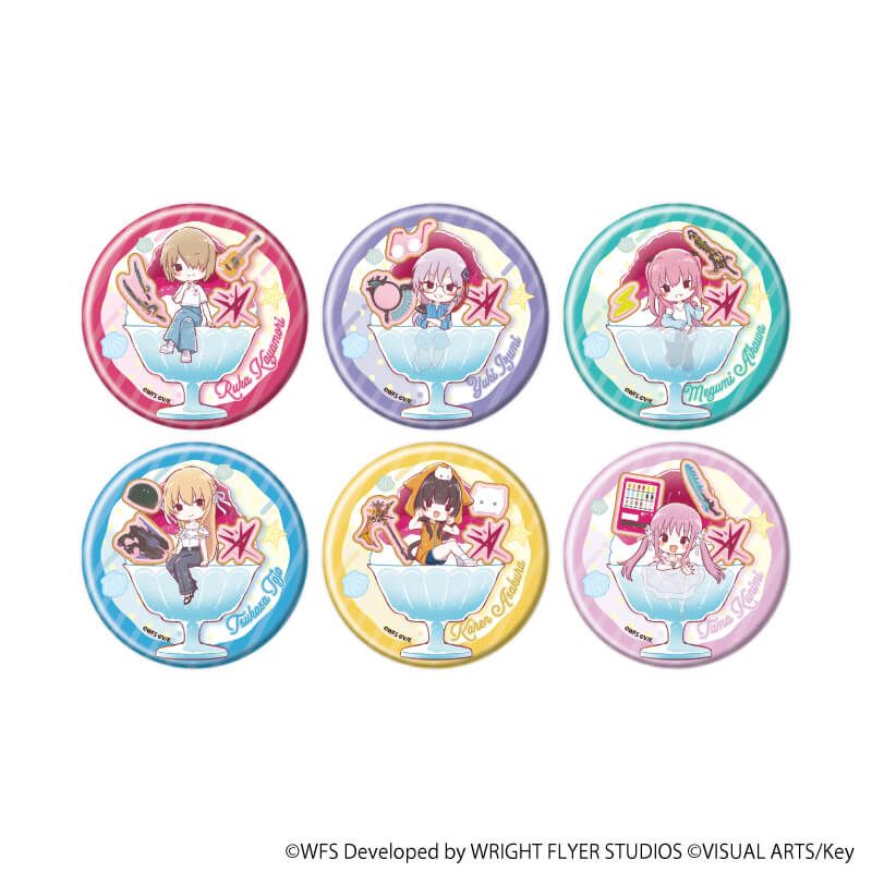 缶バッジ「ヘブンバーンズレッド」43/ブラインド(6種)第31A部隊(グラフアートイラスト)
