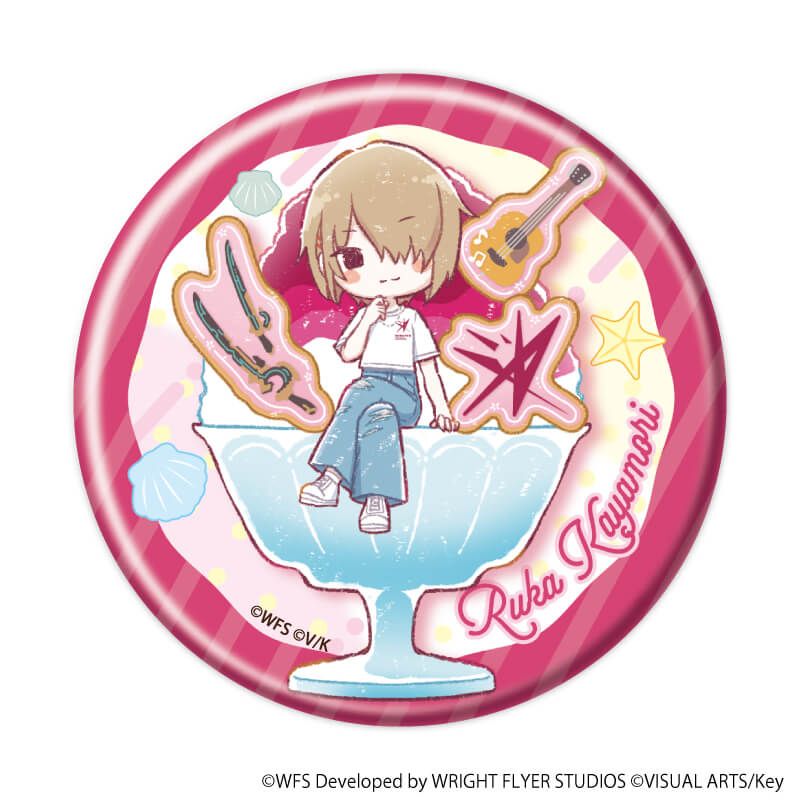 缶バッジ「ヘブンバーンズレッド」43/ブラインド(6種)第31A部隊(グラフアートイラスト)