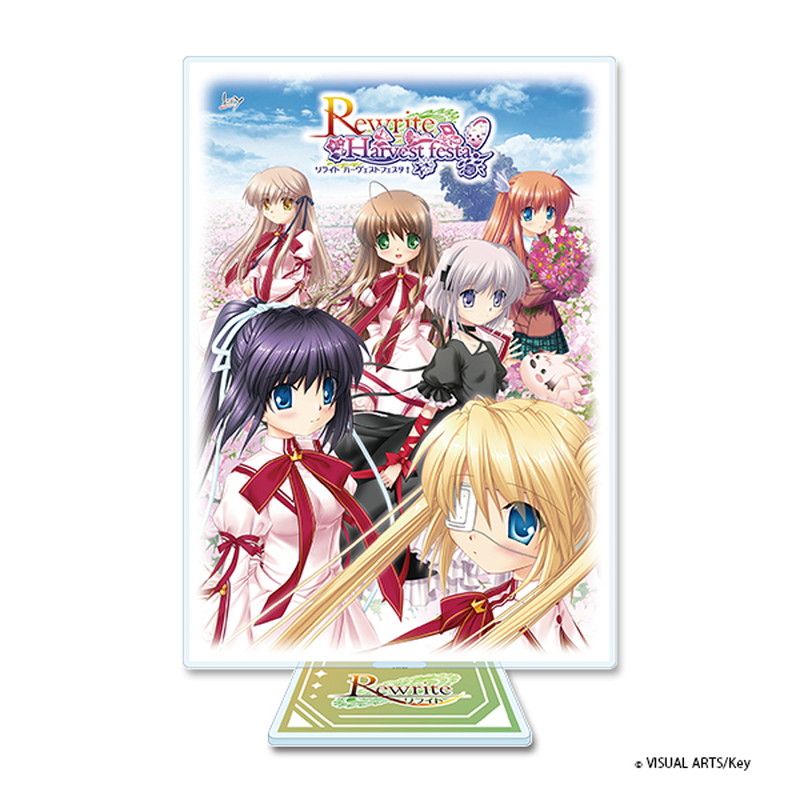 Key world festival【Rewrite】アクリルビジュアルボード【パッケージ風】