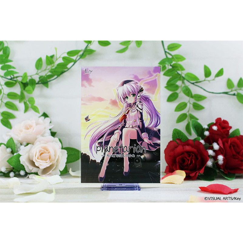Key world festival【planetarian 〜ちいさなほしのゆめ〜】アクリルビジュアルボード【パッケージ風】
