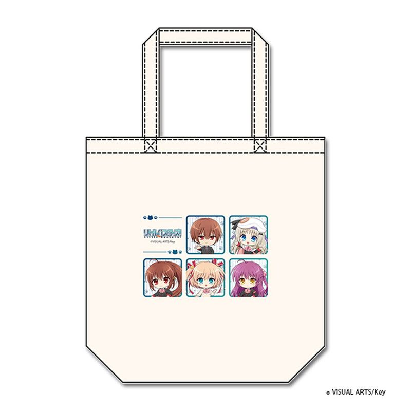 Key world festival【リトルバスターズ！】ぷちちょこキャンバストートバッグ