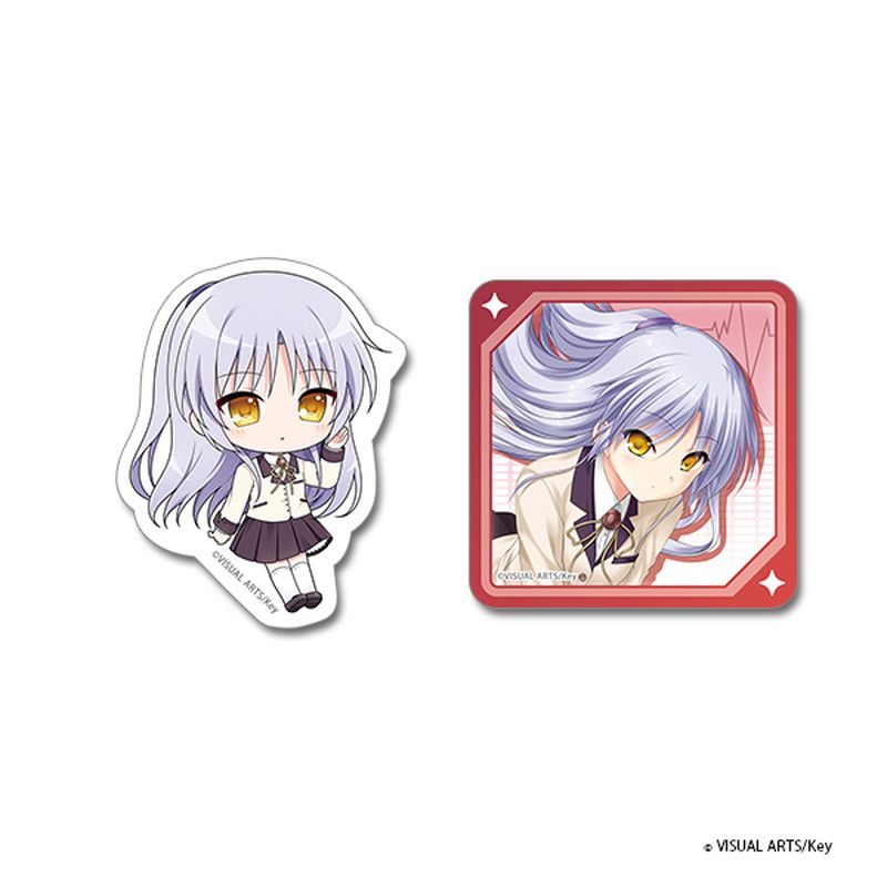 Key world festival【Angel Beats!】ステッカーセット【立華かなで】