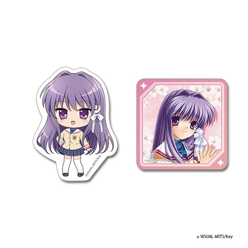 Key world festival【CLANNAD】ステッカーセット【藤林杏】
