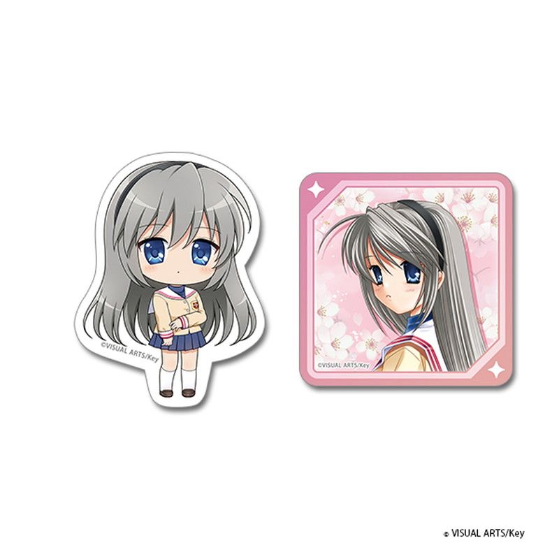 Key world festival【CLANNAD】ステッカーセット【坂上智代】
