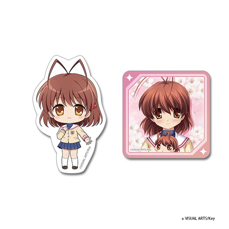 Key world festival【CLANNAD】ステッカーセット【古河渚】