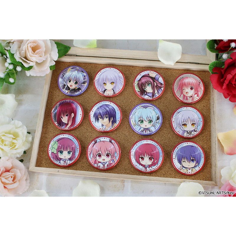Key world festival【planetarian 〜ちいさなほしのゆめ〜/Angel Beats!】トレーディング缶バッジ(BOX)