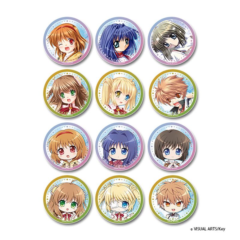 Key world festival【Kanon/Rewrite】トレーディング缶バッジ(BOX)