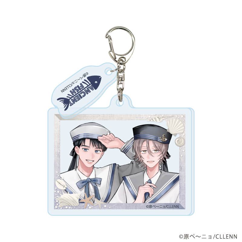 パーツ付きアクリルキーホルダー「キスはしたけど友達だよな!?」01/伊吹 陽向＆雨宮 隼人(描き下ろしイラスト)