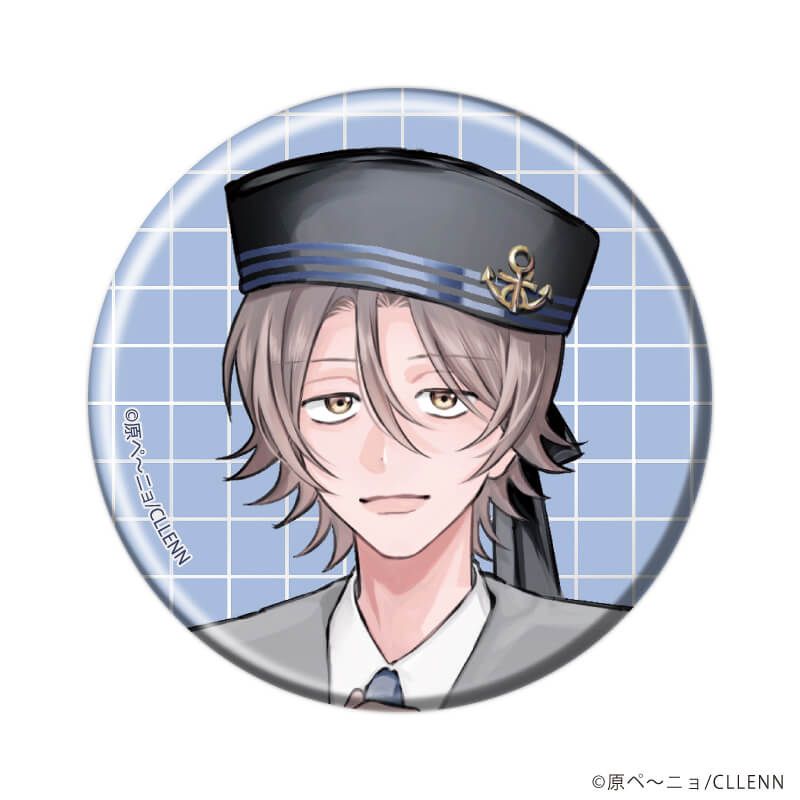 缶バッジ「キスはしたけど友達だよな!?」01/コンプリートセット(全5種)(描き下ろしイラスト)