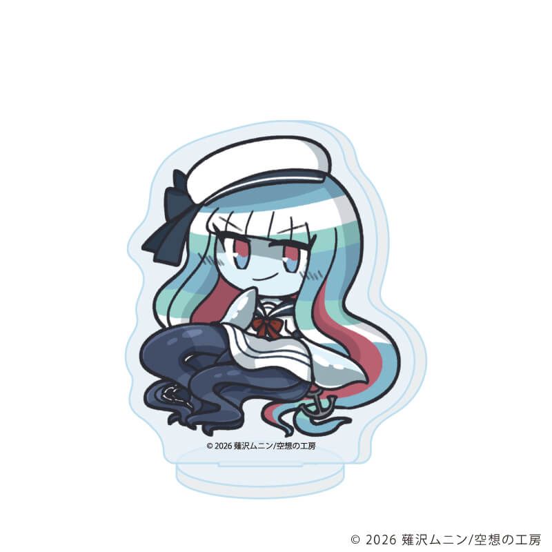アクリルぷちスタンド「淀み海の溺れ唄」01/コンプリートセット(全6種)(描き下ろしイラスト)