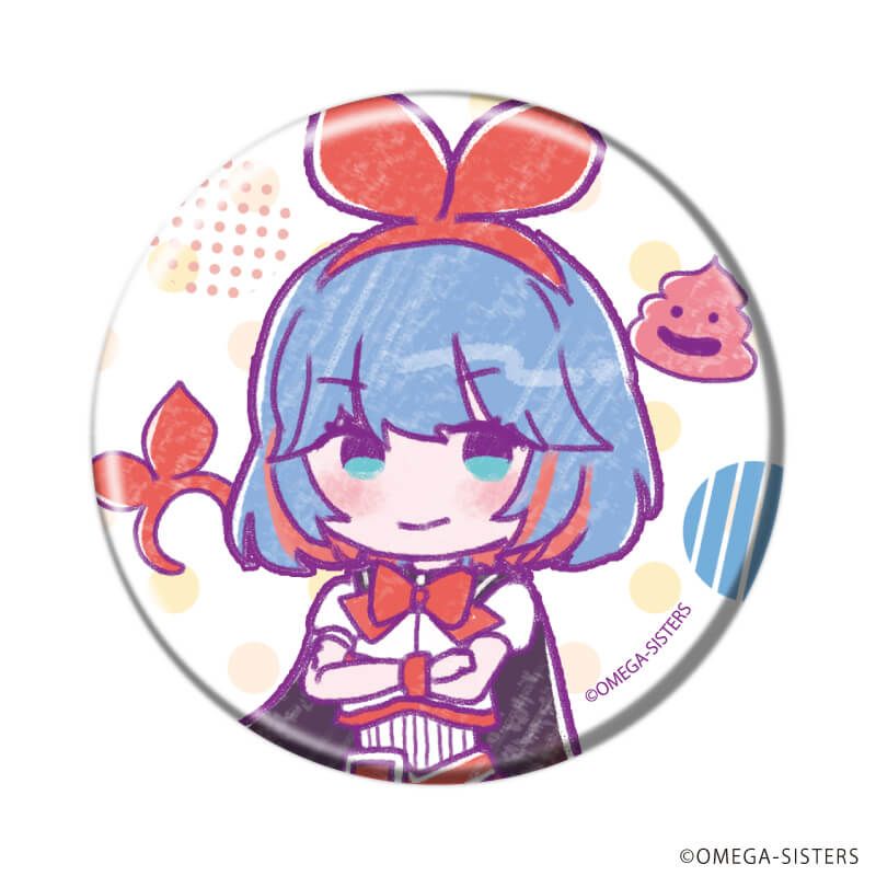 缶バッジ「おめがシスターズ」04/コンプリートセット(全4種)(グラフアートイラスト)